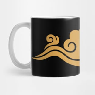 Whispers of Tranquility: Japanese Cloud Mug